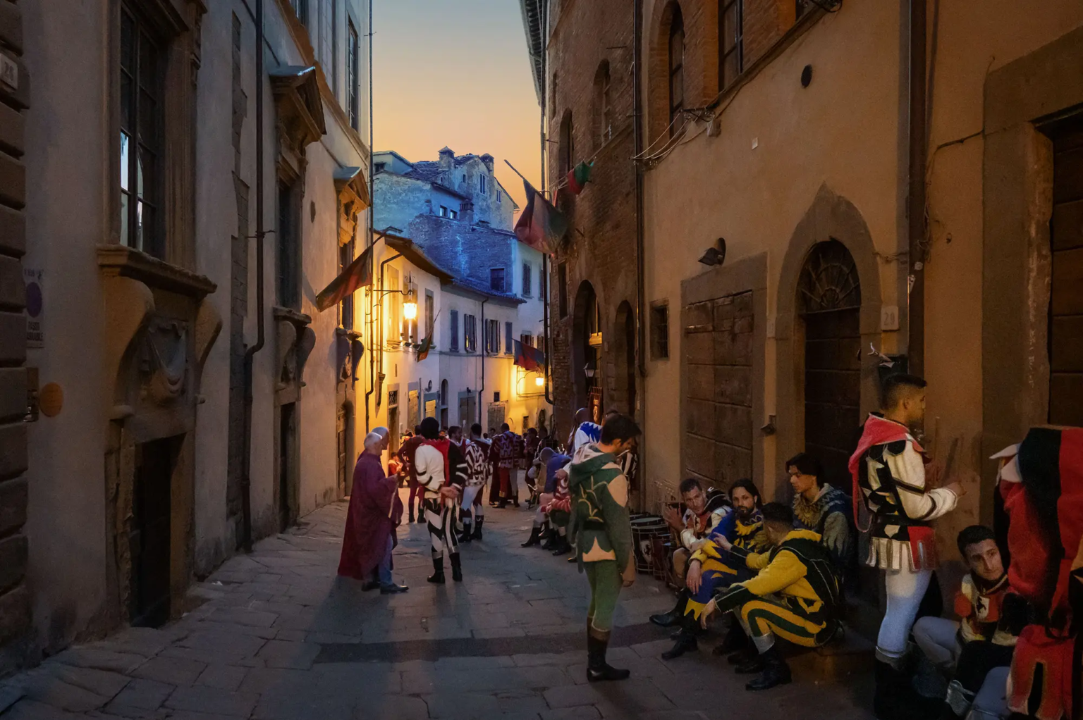 Italië, Montepulciano, Frits Vossen