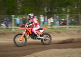 girl motorcross racer